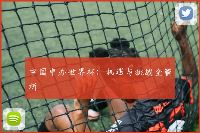 中国申办世界杯:机遇与挑战全解析