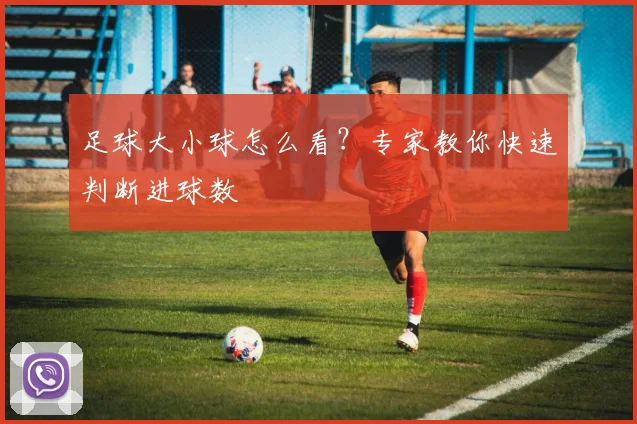 足球大小球怎么看?专家教你快速判断进球数